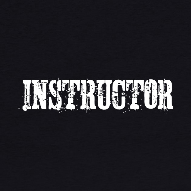 Instructor Gift Idea Design Motif by Shirtjaeger